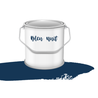 Pot de 1 kg peinture Bleu Nuit Dolly 1986 ELK
