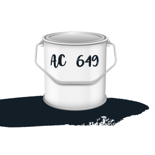 Pot de 1 kg peinture bleu caban AC649