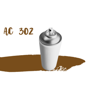 Bombe peinture or sombre AC302