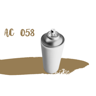 Bombe peinture beige impala AC058