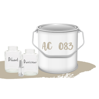 Kit de peinture Beige Vanneau AC083 voiture complète