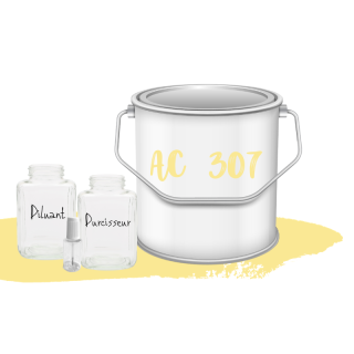 Kit de peinture Jaune Panama AC307 voiture complète
