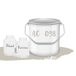 Kit de peinture Blanc Everest AC098 voiture complète