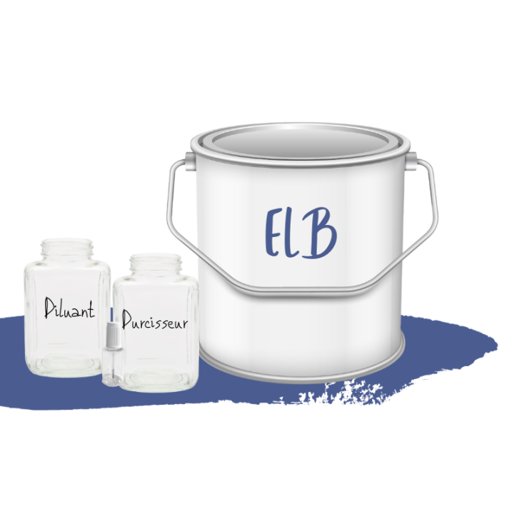 Kit de peinture Bleu Uzès ELB voiture complète