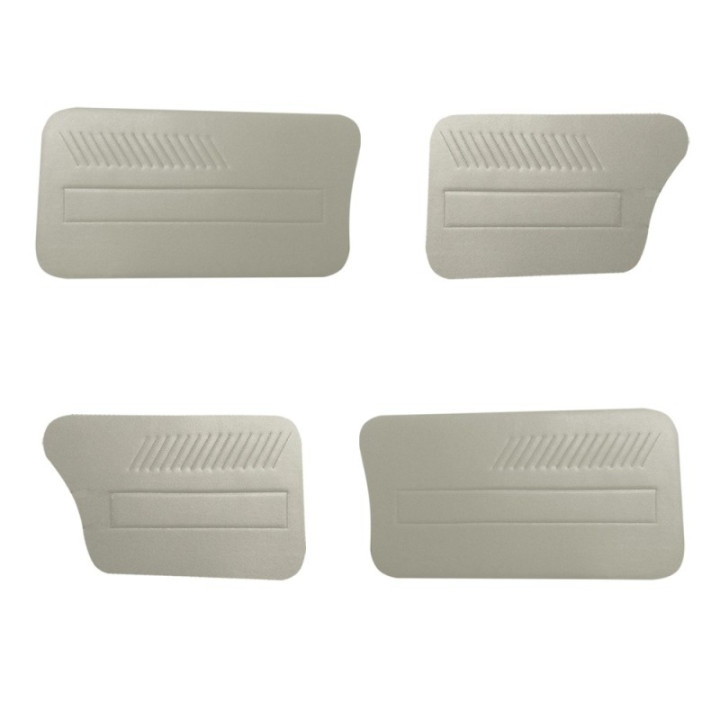 Panneaux de porte skaï gris AMI 6 (lot)