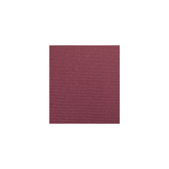 Capote 2CV longue toile coton rouge grande lunette