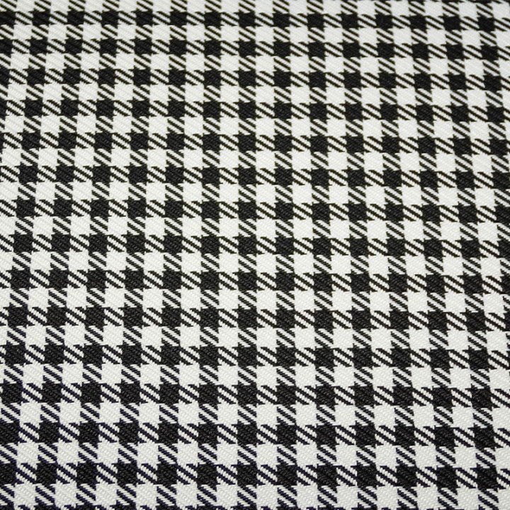 Garnitures 2 sièges asymétriques + 1 banquette pied de coq 2CV Dyane