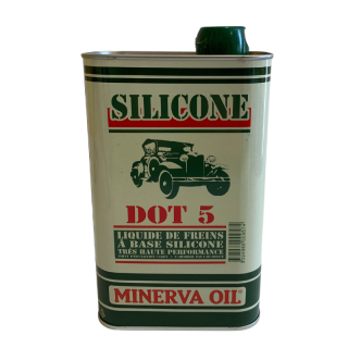 Liquide de freins DOT 5 silicone 1 L MINERVA OIL