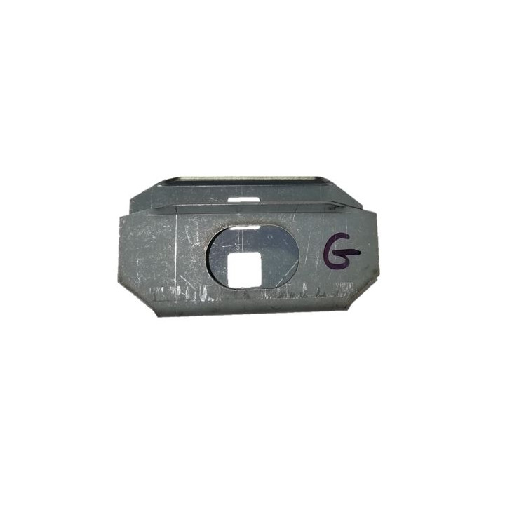 Tôle de serrure antiburst G sur pied milieu à souder