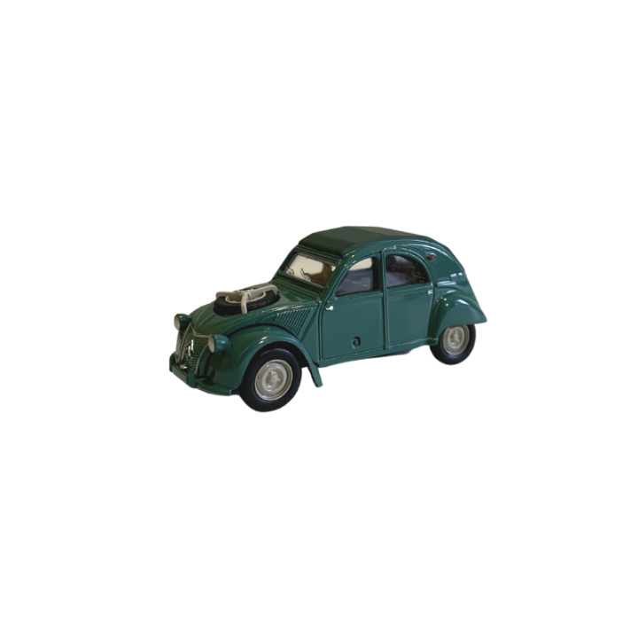 Miniature 2CV 4x4 vert Agave 3 pouces