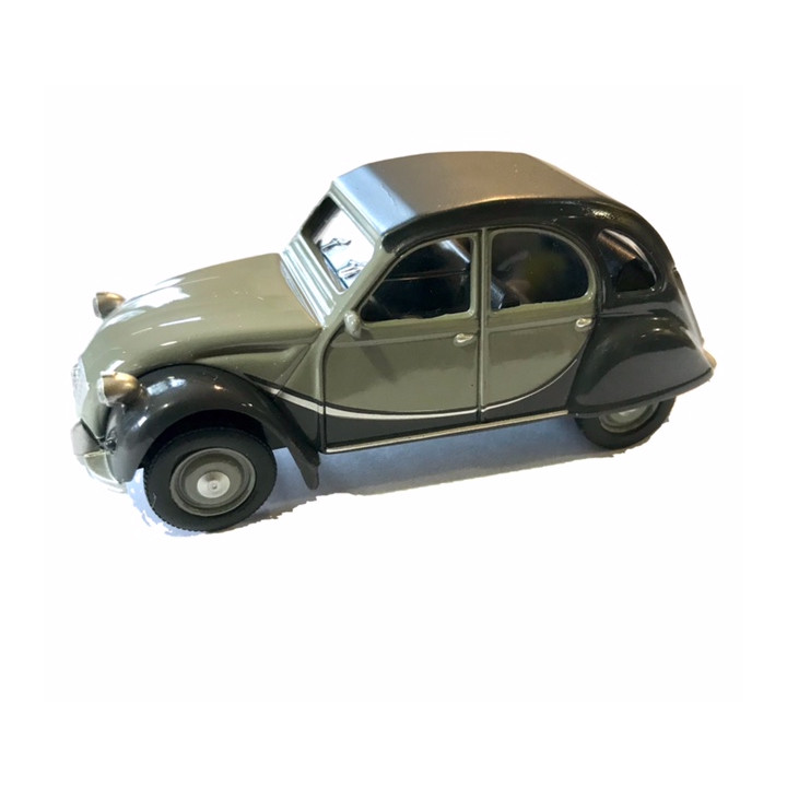 Miniature 2CV Charleston grise 3 pouces