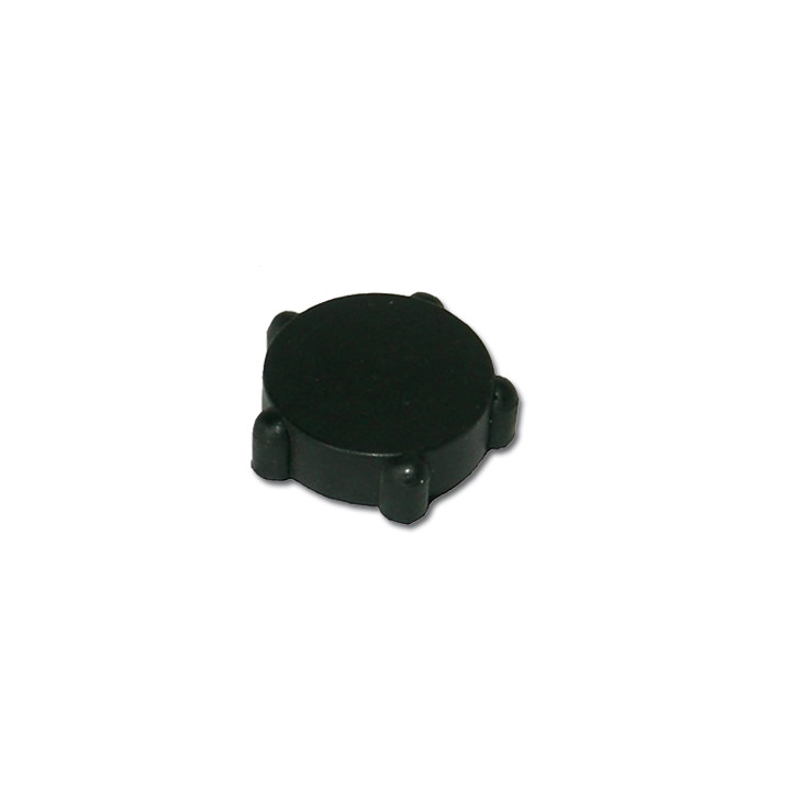Caoutchouc molette de phare/volet d'air 2CV noir