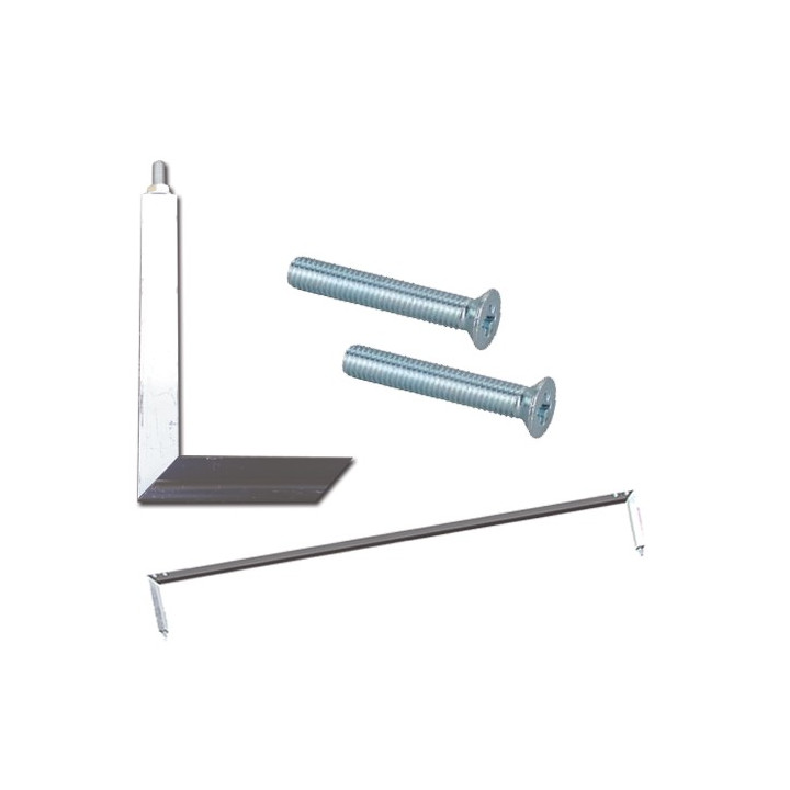 Visserie support pare brise Méhari M5x40 (x2)