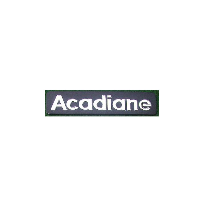 Monogramme ACADIANE