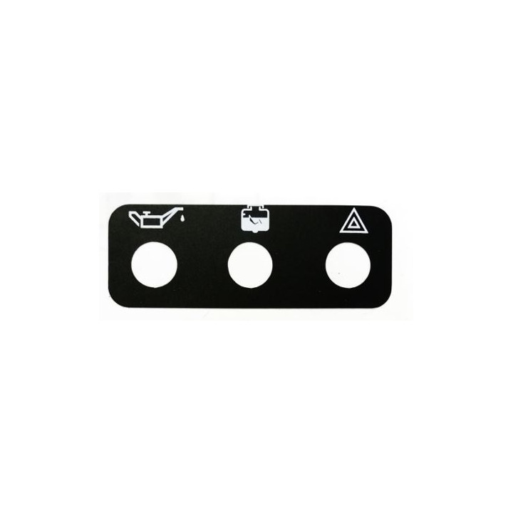 Autocollant de témoins de tableau bord Dyane Acadiane