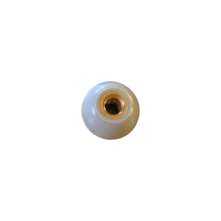Bouton gris de commande de chauffage