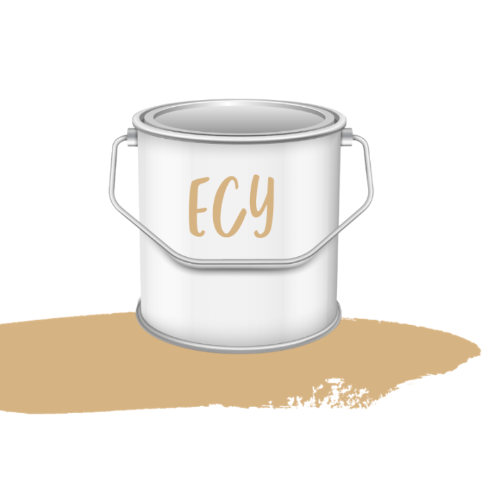 Pot de 1 kg peinture beige Atlas ECY
