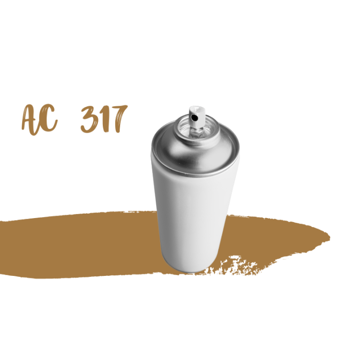 Bombe peinture Paille Brûlée AC317 2CV 1970