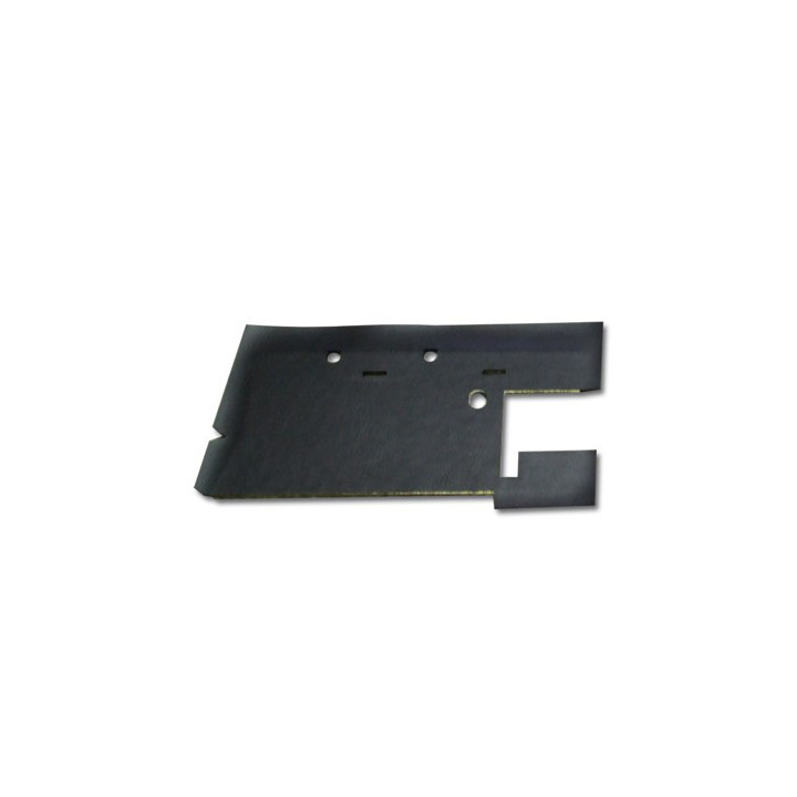 Insonorisant du plancher pédale G noir 2CV 1970-