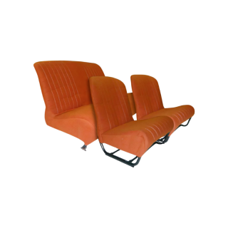 Garnitures tissu 2 sièges symétriques + 1 banquette 2CV Spot 2CV Dyane