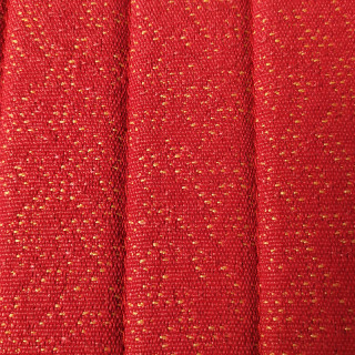 Garnitures 2 sièges AV symétriques + banquette AR rouge diamanté 2CV