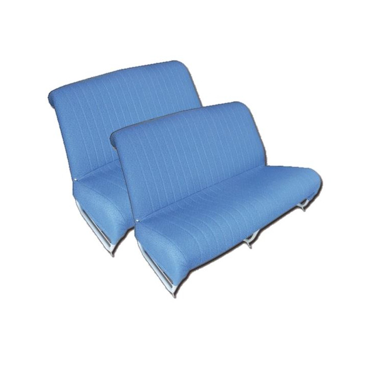 Garnitures 2 banquettes bleu diamanté Ami 6 1961 à 1969