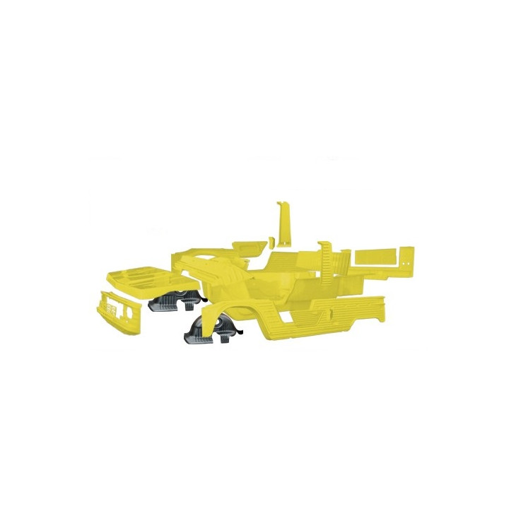 Kit carrosserie complet Méhari NM Jaune Atacama