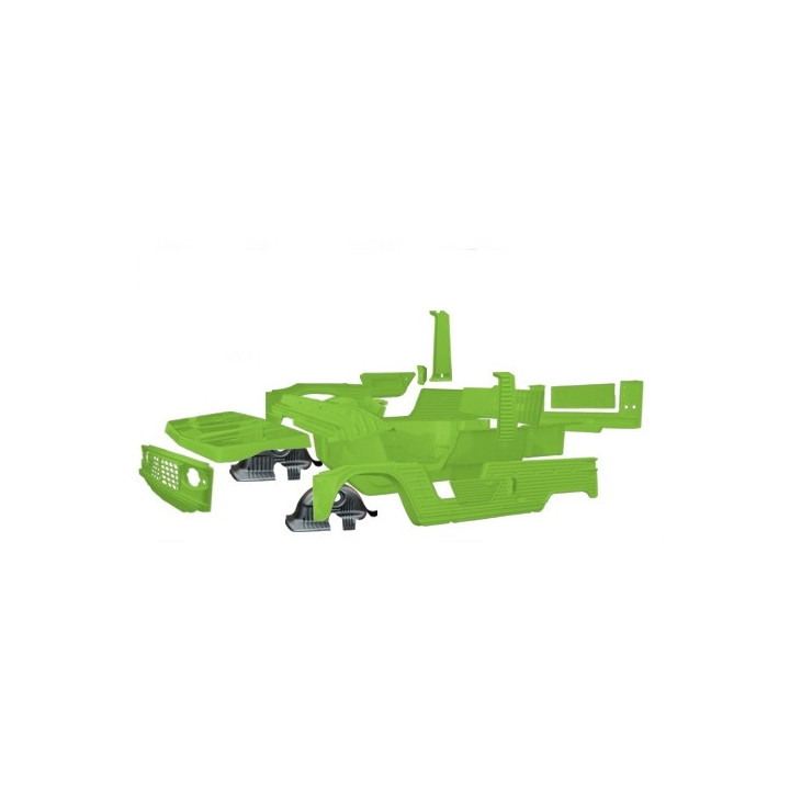 Kit carrosserie complet Méhari AM Vert Tibesti