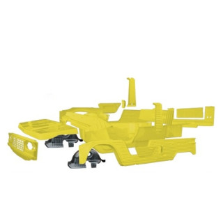 Kit carrosserie complet Méhari AM Jaune Atacama