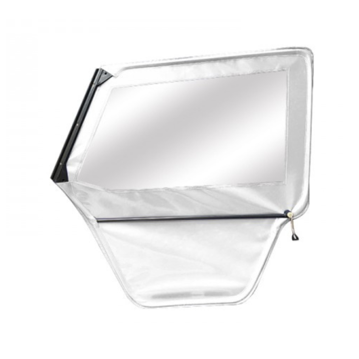 Porte D Méhari entoilée blanche