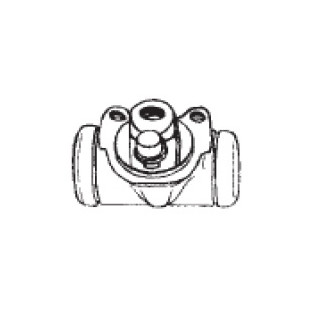 Cylindre de roue AR 9x125 17-5 mm Lockheed