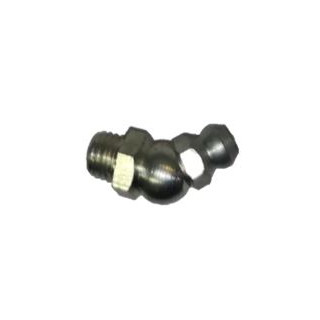 Graisseur de cardan ou axe de pivot coudé 45° M7x100