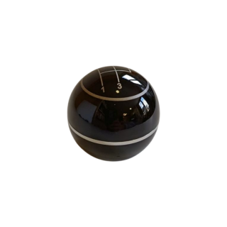 Pommeau de levier de vitesses noir avec schéma