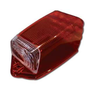 Cabochon de clignotant de custode 2CV rouge 1964-1970
