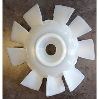 Ventilateur 2CV 6 Dyane 6 Méhari Ami8 blanc