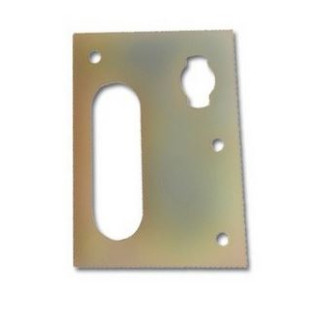 Plaque support câble accélérateur sur tablier