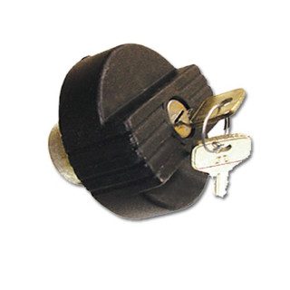 Bouchon à essence à clef noir