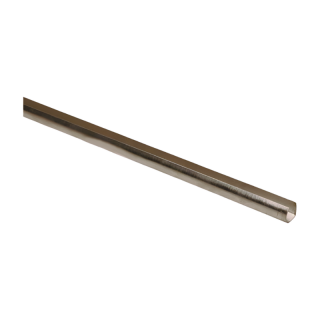 Baguette aluminium de recouvrement de joint capote 2CV