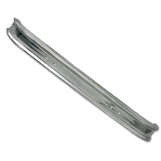 Pare-choc AR large inox 2CV Dyane