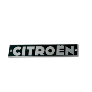 Plaque CITROËN pour pare-choc AR AM -03/1963