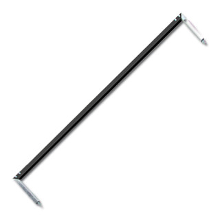 Support pare brise alu Méhari 71-