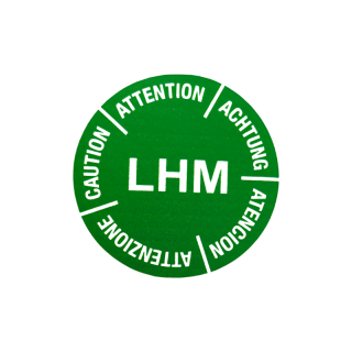 Autocollant LHM pour bocal liquide de frein