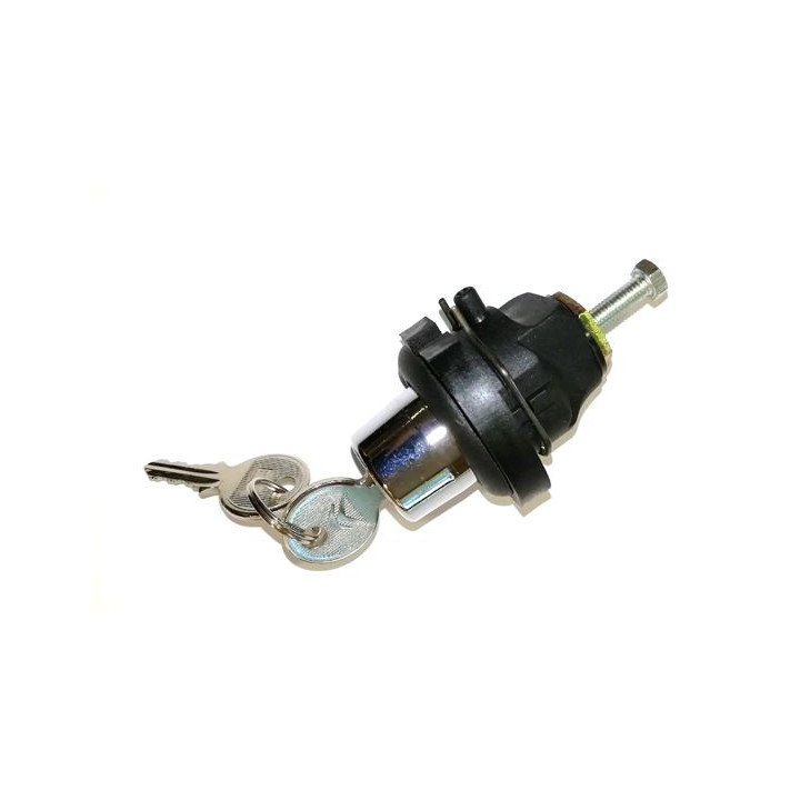 Serrure complète de coffre Dyane avec bouton 07/76-