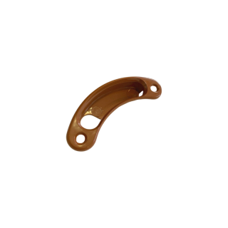 Enjoliveur plastique de poignée droit marron 2CV