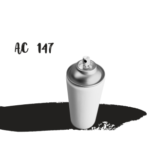 Bombe peinture Gris Typhon AC147 2CV