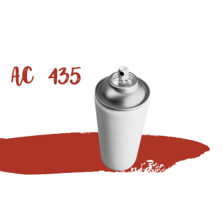 Bombe peinture Rouge Geranium AC435 2CV 1978