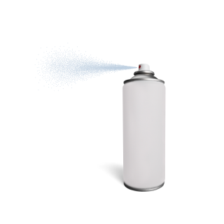 Vernis de finition pour peinture métallisée bombe