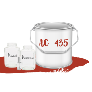 Kit de peinture Rouge Géranium AC435 voiture complète