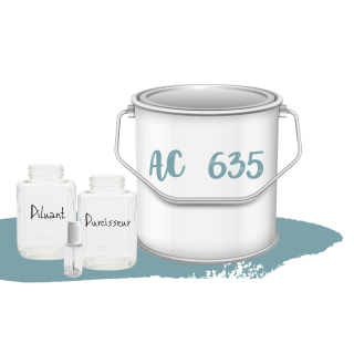 Kit de peinture Bleu Camargue AC635 voiture complète