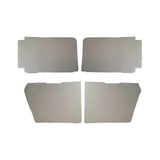 Panneaux de porte petit modèle gris clair 2CV (lot)